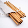 Cool Eco- Friendly Natural Bamboo Drinking Straws with bag