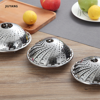 JIUYANG Manufacturers directly supply stainless steel steamer tray telescopic lotus steamer tray, folding steamer tray fruit steamer tray